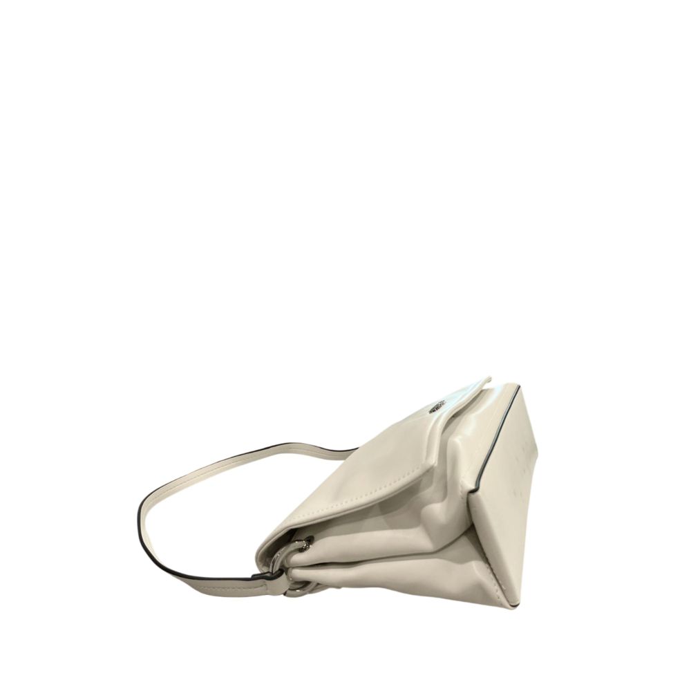 White PU Women Shoulder Bag