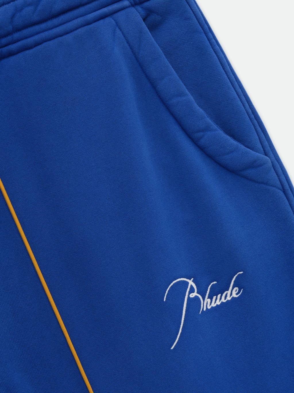 Blue Cotton Joggers (Workout Pants)