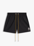 Black Fibres Shorts