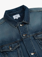 Blue Cotton Denim Jacket