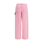Multicolor Cotton Relaxed Fit Jeans