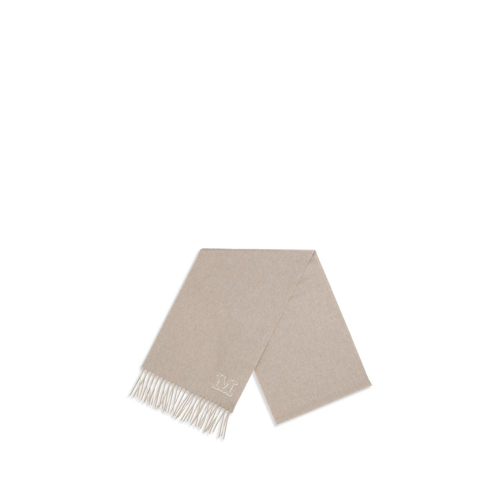 Beige Cashmere Scarf