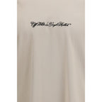 Beige Cotton T-Shirt