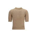Beige Cotton Polo Shirt