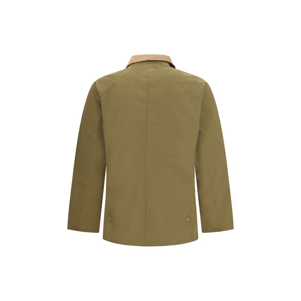 Beige Polyamide Rain Coat