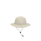 Beige Cotton Bucket Hat