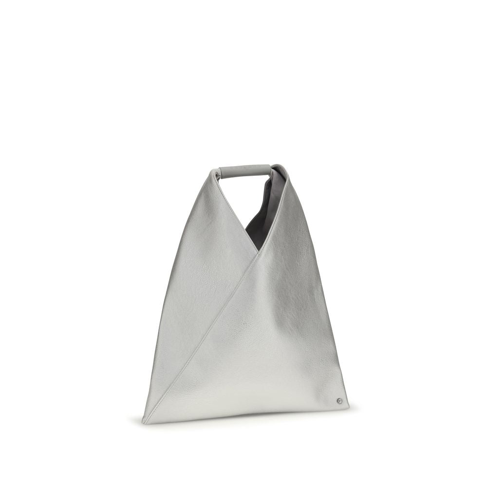 Silver Polyethylene Handbag