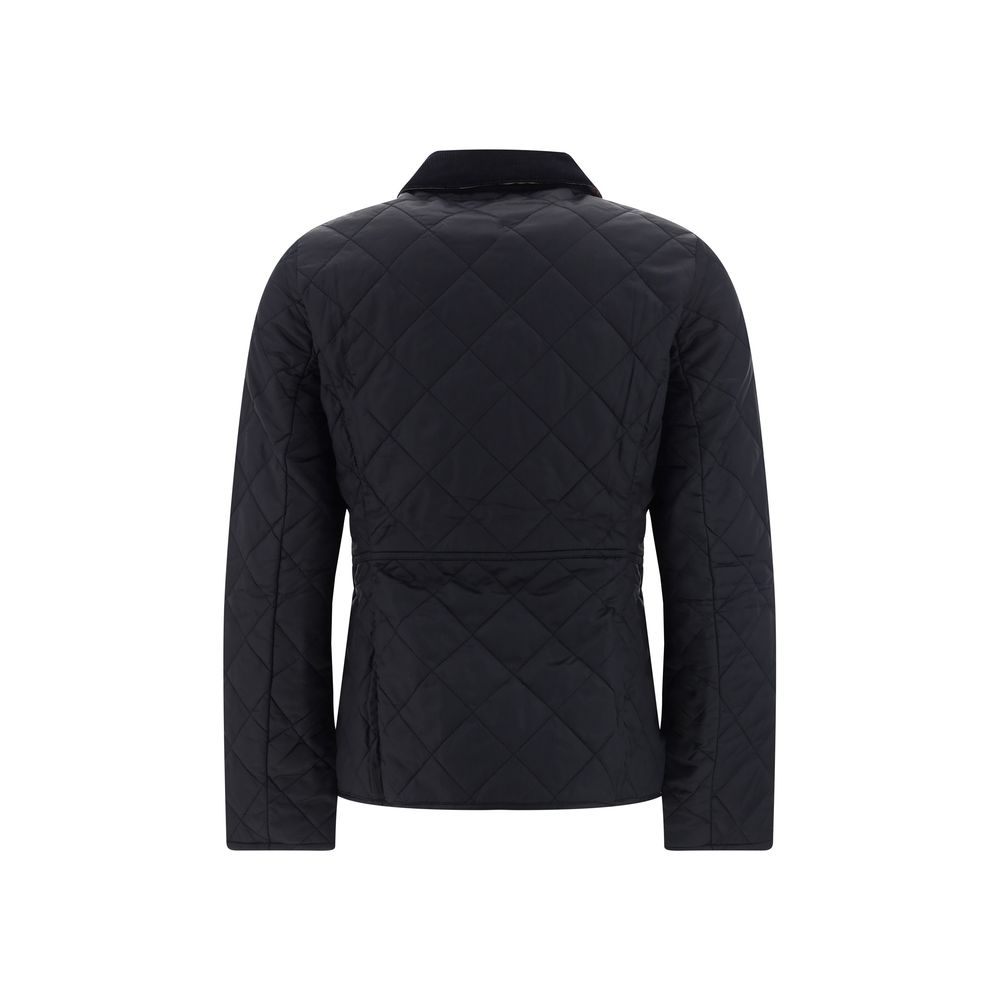 Black Polyester Coat