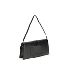 Black Calf Leather Bos Taurus Shoulder Bag