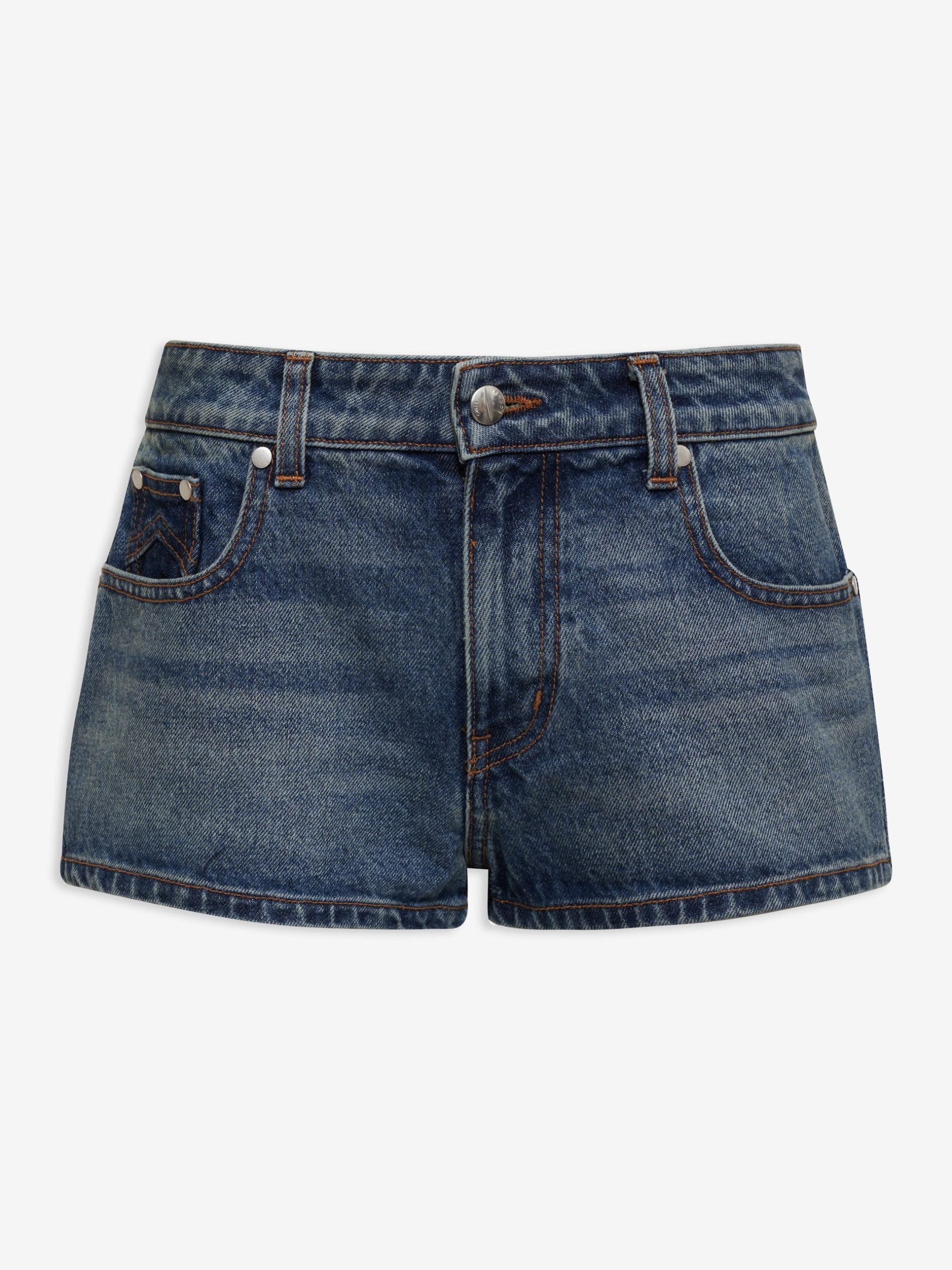 Blue Denim Shorts