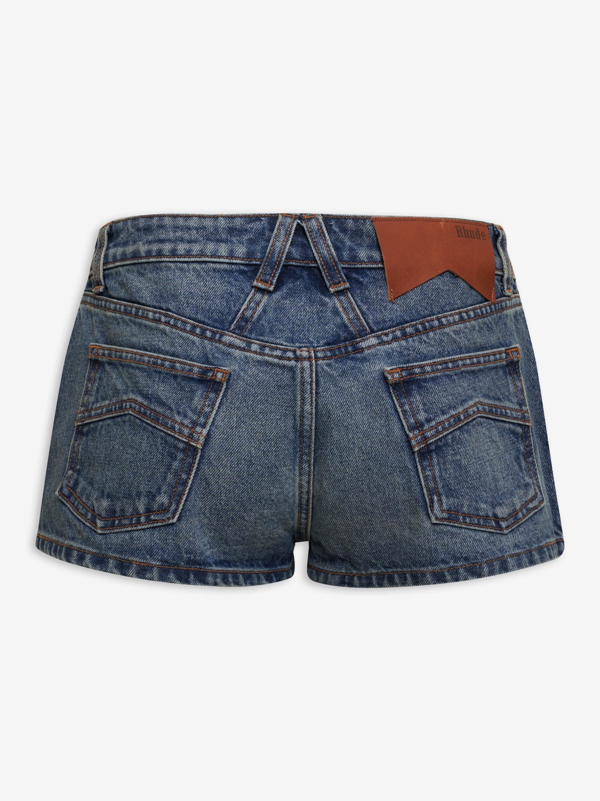 Blue Denim Shorts