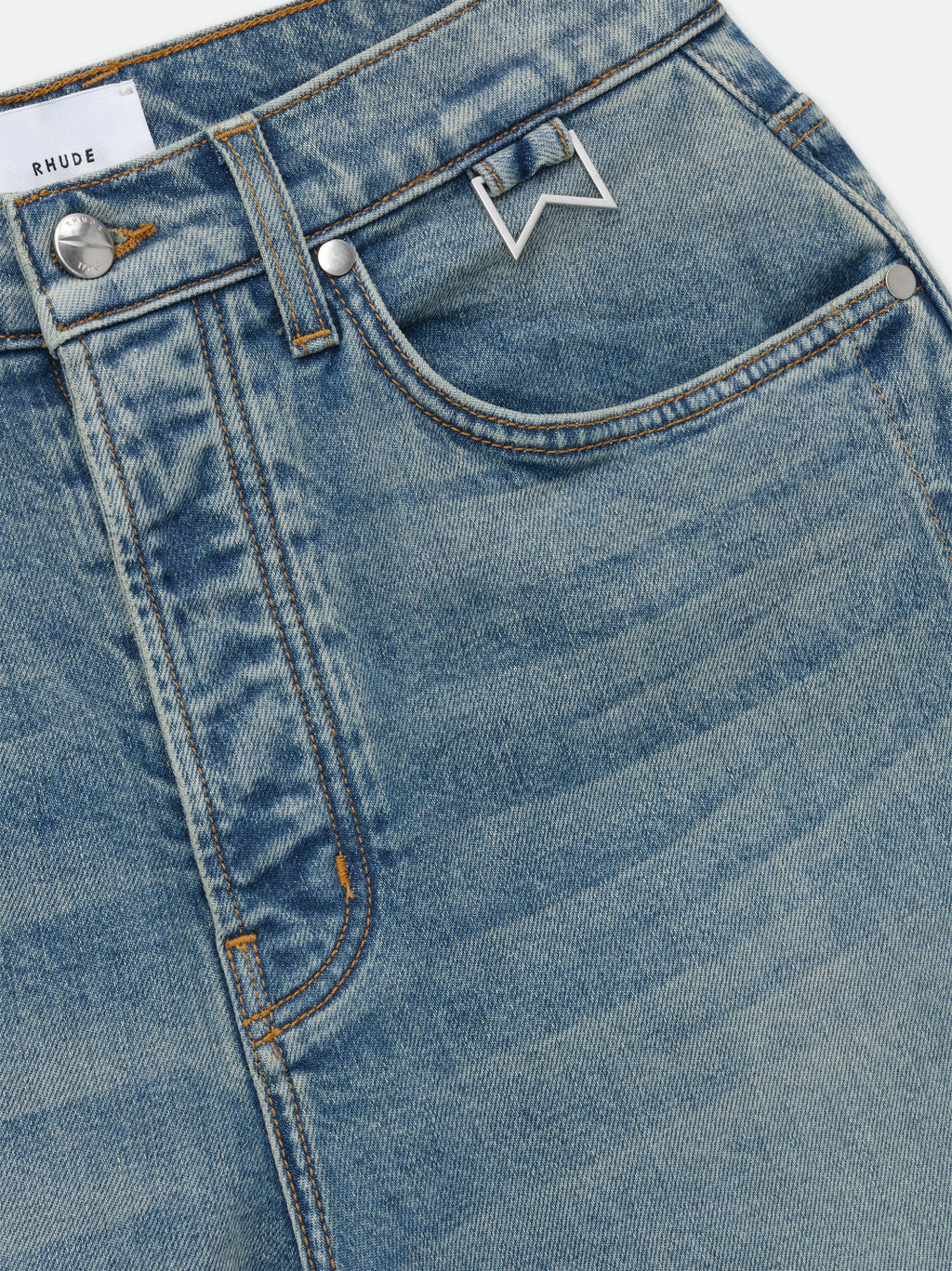 Blue Cotton Jeans Denim