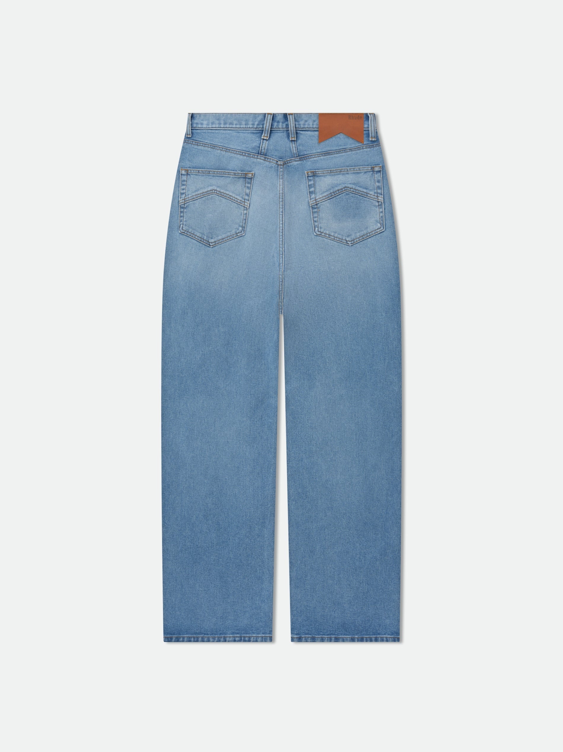 Blue Cotton Jeans Denim