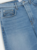 Blue Cotton Jeans Denim