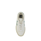 White Calf Leather Bos Taurus Sneakers