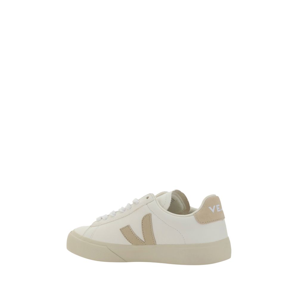 White Calf Leather Bos Taurus Sneakers