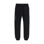 Black Cotton Joggers (Workout Pants)