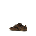 Brown Calf Leather Bos Taurus Athletic Sneakers