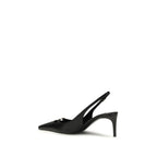 Black Calf Leather Bos Taurus High Heel Pumps