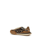 Multicolor Polyamide Athletic Sneakers