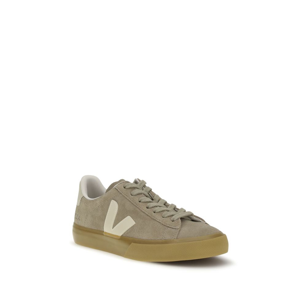 Beige Calf Leather Bos Taurus Sneakers