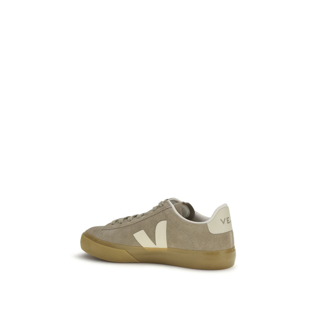 Beige Calf Leather Bos Taurus Sneakers