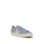 Blue Calf Leather Bos Taurus Low Top Sneakers