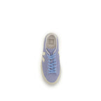 Blue Calf Leather Bos Taurus Low Top Sneakers
