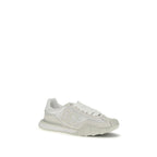 White Calf Leather Bos Taurus Athletic Sneakers