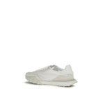 White Calf Leather Bos Taurus Athletic Sneakers