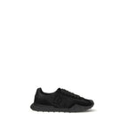 Black Calf Leather Bos Taurus Athletic Sneakers