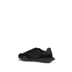 Black Calf Leather Bos Taurus Athletic Sneakers