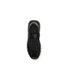 Black Calf Leather Bos Taurus Athletic Sneakers