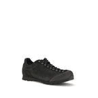 Black Calf Leather Bos Taurus Athletic Sneakers