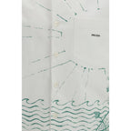 White Cotton Pattern Shirt