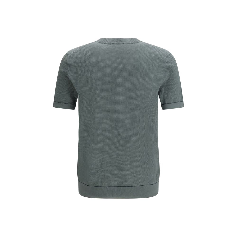 Bicolor Cotton T-Shirt