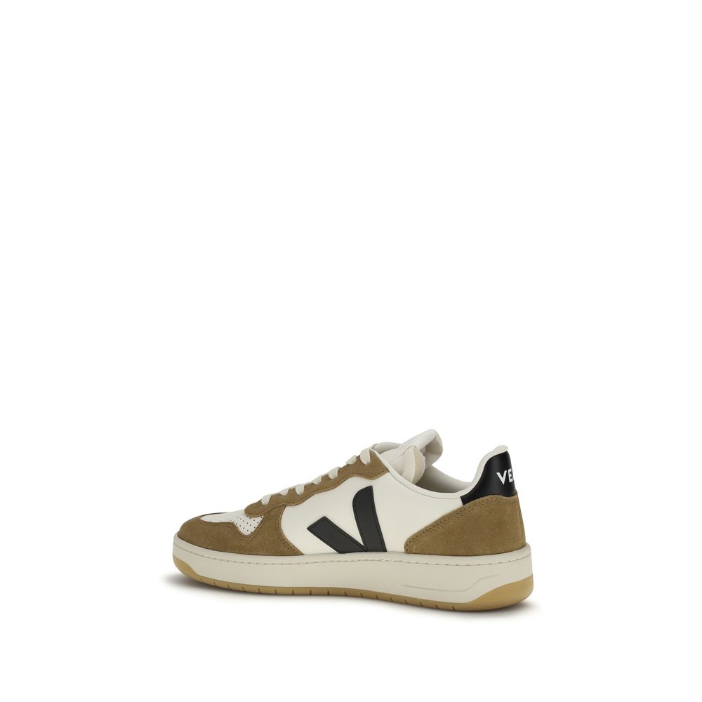 Multicolor Calf Leather Bos Taurus Low Top Sneakers
