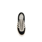 Black Calf Leather Bos Taurus Low Top Sneakers