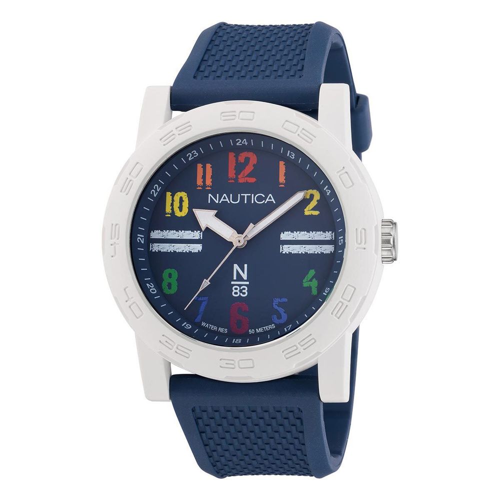 Blue Synthetic Sport Watch
