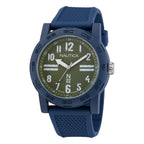 Blue Synthetic Sport Watch