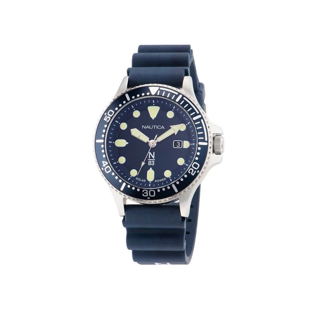 Blue Synthetic Sport Watch