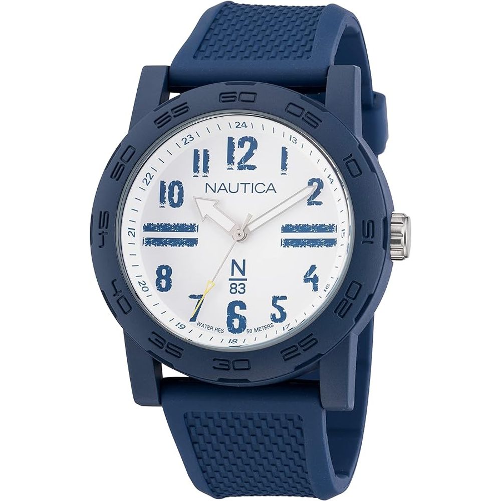 Blue Synthetic Sport Watch