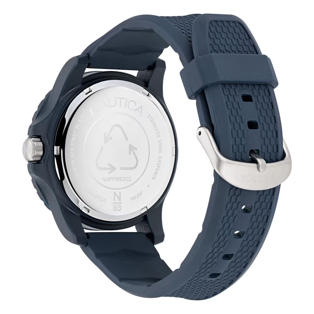 Blue Synthetic Sport Watch