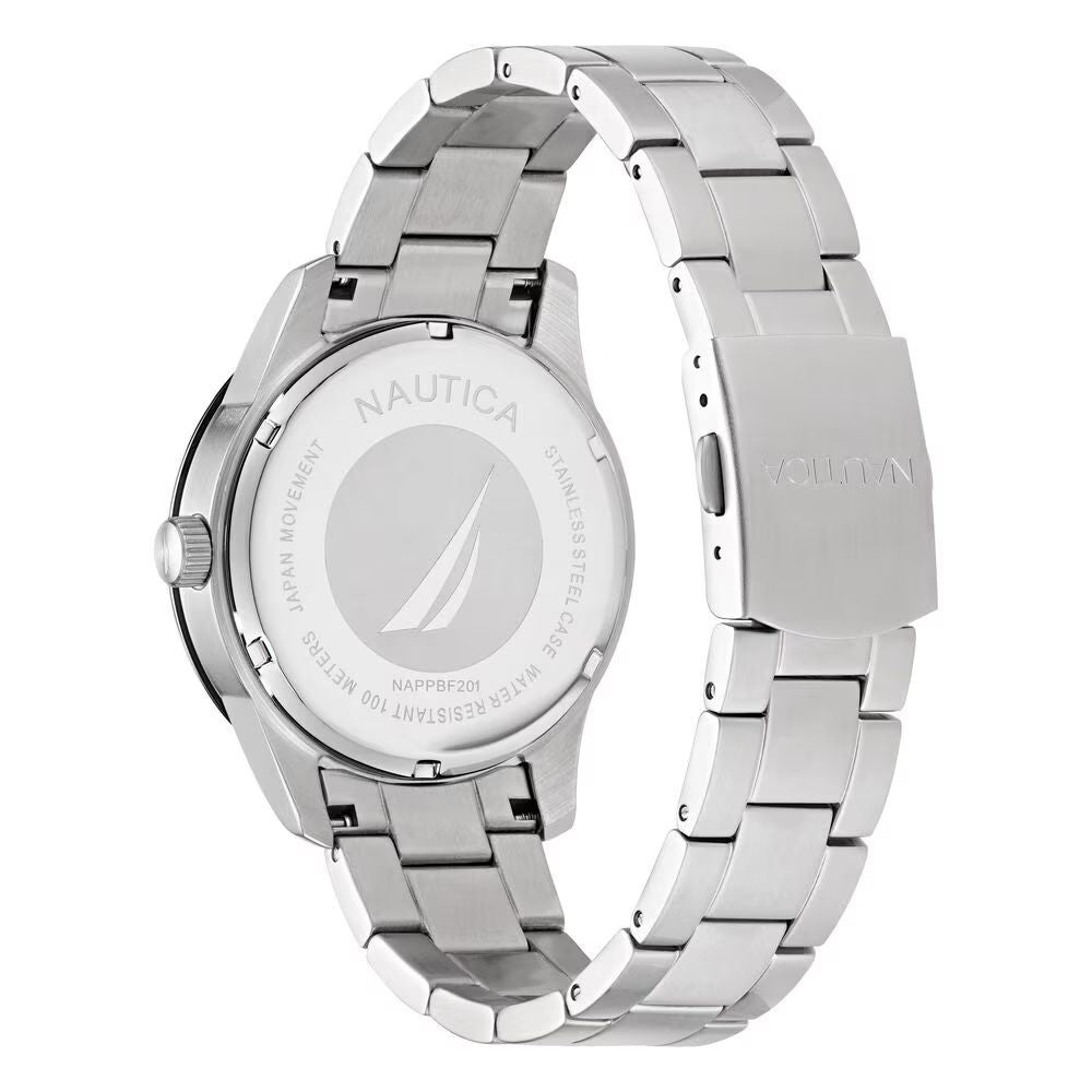 Gray Stainless Steel Dress Watch