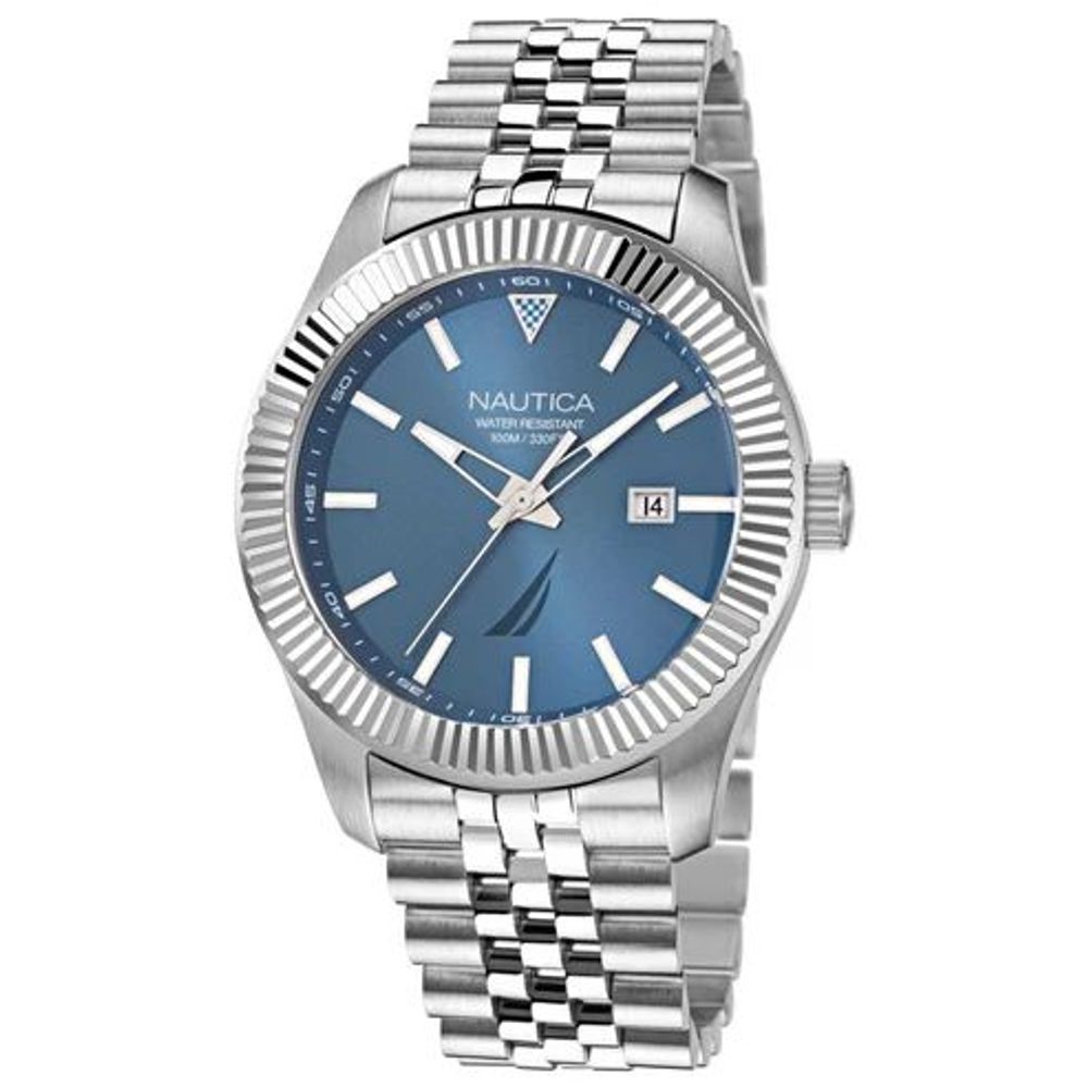 Gray Stainless Steel Dress Watch