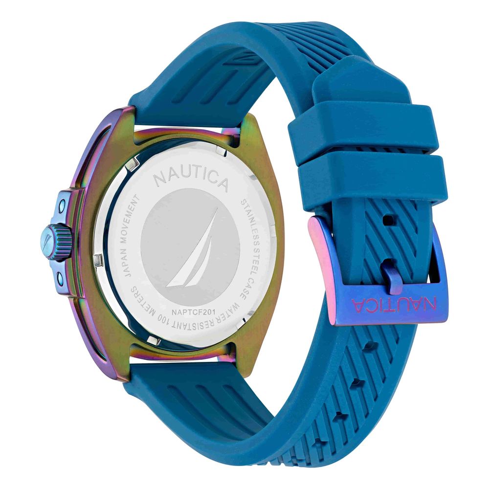 Blue Synthetic Sport Watch