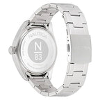 Gray Stainless Steel Dress Watch