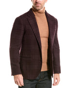 Purple Wool Blazer
