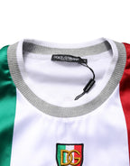 Multicolor Italia DG Logo Satin Tank T-shirt