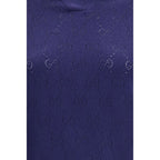 Blue Silk Dress Shirt